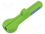 Stripping tool; Øcable: 6÷13mm; Wire: round; Tool length: 140mm WEICON