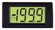 VOLTMETER, LCD, 3.5DIGIT, 40MM