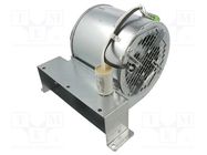 Fan: AC; blower; 230VAC; Ø76x182.5mm; 610m3/h; 58dBA; ball SEMIKRON DANFOSS