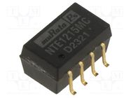 Converter: DC/DC; 1W; Uin: 10.8÷13.2VDC; Uout: 15VDC; Iout: 66mA; SMT Murata Power Solutions