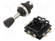 Joystick; Stabl.pos: 1; Leads: connectors 2,8x0,5mm; -25÷70°C 