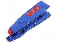 Stripping tool; Øcable: 0.5÷2.5mm,4÷6mm; 20AWG÷10AWG; 0.5÷6mm2 WEICON