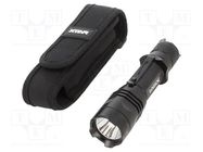 Torch: LED; L: 138.8mm; 60lm,200lm,400lm,1500lm; Ø: 25.4÷34mm; IPX8 XTAR