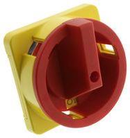 HANDLE, 64MM, INTERLOCKED, RED/YELLOW