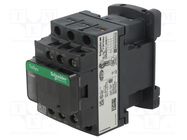 Contactor: 5-pole; NO x5; 24VAC; 10A; CAD,TeSys D; screw terminals SCHNEIDER ELECTRIC