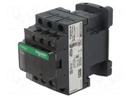 Contactor: 5-pole; NO x5; 24VAC; 10A; TeSys D; screw terminals SCHNEIDER ELECTRIC