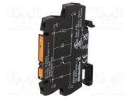 Relay: interface; SPST-NO; Ucntrl: 5VDC; 0.1A; 5÷48VDC; Relay set WEIDMÜLLER