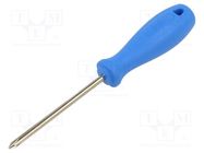 Screwdriver; Phillips; PH1; 615NI; Blade length: 80mm UNIOR