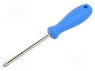 Screwdriver: standard; Phillips; PH2; 615NI; Blade length: 100mm UNIOR