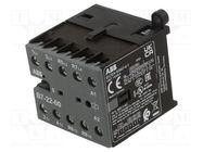 Contactor: 4-pole; NC x2 + NO x2; 42VAC; 7A; B7; screw terminals ABB