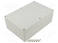 Enclosure: multipurpose; X: 140mm; Y: 210mm; Z: 75mm; ZP; ABS; gasket KRADEX