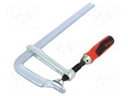 Grip capac: max.300mm; D: 120mm; metalworks; Handle material: wood BESSEY