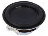 Loudspeaker; waterproof; 3W; 4Ω; Ø36x16.3mm; Sound level: 80dB LOUDITY