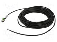 Connection lead; M12; PIN: 4; angled; 20m; plug; 250VAC; 4A; 7000 MURR ELEKTRONIK