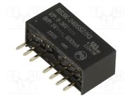 Converter: DC/DC; 3W; Uin: 9÷36V; Uout: 5VDC; Iout: 600mA; SIP8 RECOM