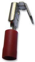 CRIMP TERMINAL, PIGGY BACK, RED, PK100