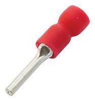 CRIMP TERMINAL, PIN, RED, PK100