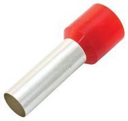 FERRULE, 2AWG, 39MM, NYLON, RED, PK25