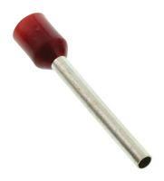 FERRULE, 16AWG, 24.5MM, NYLON, RED,PK100