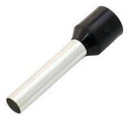 FERRULE, 10AWG, 26MM, NYLON, BLACK,PK100