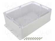 Enclosure: multipurpose; X: 185mm; Y: 265mm; Z: 95mm; polycarbonate GAINTA