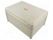 Enclosure: junction box; X: 201mm; Y: 285mm; Z: 137mm; IP66 OBO BETTERMANN