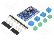 DC-motor driver; Motoron; I2C; Icont out per chan: 1.7A; Ch: 3 POLOLU