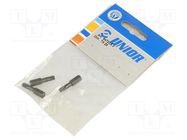 Screwdriver bit; Torx®; TX25; Overall len: 25mm; 3pcs. UNIOR