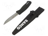 Knife; Overall len: 225mm; Blade length: 100mm BAHCO