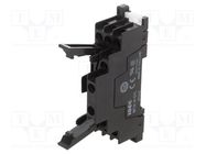 Socket; 6A; 250VAC; for DIN rail mounting; -40÷85°C; max.250VDC IDEC