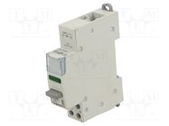 Module: pushbutton switch; 250VAC; 20A; for DIN rail mounting 