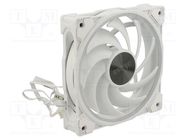 Fan: DC; axial; 12VDC; 120x120x25mm; 31.8dBA; HDB; 500÷2000rpm Akasa