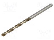 Drill bit; for metal; Ø: 3.3mm; 3pcs; blister; HSS SUPER ALPEN-MAYKESTAG