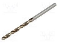 Drill bit; for metal; Ø: 3.5mm; 2pcs; blister; HSS SUPER ALPEN-MAYKESTAG