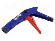 Tool: for crimping; KR6,KR8,cable ties; max.8mm HELLERMANNTYTON