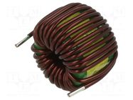 Inductor: wire; THT; 120uH; 20A; 18mΩ; -25÷105°C KEMET