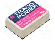 Converter: DC/DC; 12W; Uin: 9÷18V; Uout: 15VDC; Uout2: -15VDC; DIP24 TRACO POWER