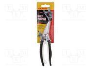 Scissors; for cables; serrated  blade,return spring TAJIMA