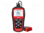 Meter: OBD diagnostic; LCD; user's manual,case,test lead; OBD KONNWEI