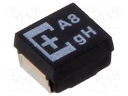 Capacitor: tantalum-polymer; low ESR; 100uF; 4VDC; TPE; SMD; ±20% PANASONIC