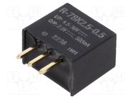 Converter: DC/DC; Uin: 4.5÷36V; Uout: 2.5VDC; Iout: 500mA; SIP3; THT RECOM