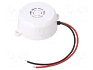 Sound transducer: piezo signaller; 30mA; Ø: 54mm; H: 25mm; 12÷24V MPM
