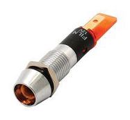 LED YEL 8MM NUT 12VAC/DC STK ┬ú 99AC2378