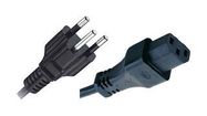 POWER CORD, TIS166-2549-60320 C13, 8.2FT