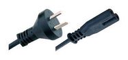 POWER CORD, IRAM 2073 PLUG-320 C7, 6.6FT