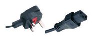 POWER CORD, BS 1363 PLUG/320 C13, 8.2FT