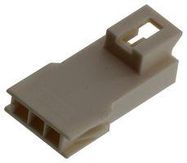 CONNECTOR HOUSING, PLUG, 3POS, 2.5MM