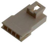 CONNECTOR HOUSING, PLUG, 4POS, 2.5MM