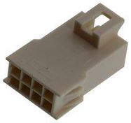 CONNECTOR HOUSING, PLUG, 8POS, 2.5MM