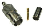 RF/COAXIAL, TNC JACK, STRAIGHT, 50 OHM, CRIMP